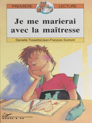 cover image of Je me marierai avec la maîtresse